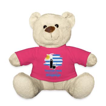 Uruguayische Art mit Mate - Teddy - Pink - Vorne