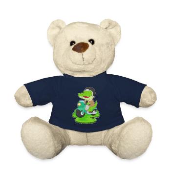 Krokodil Motorroller - Teddy - French Navy - Vorne