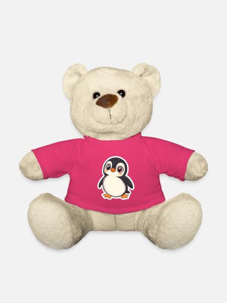 Pinguin - Teddy - Pink