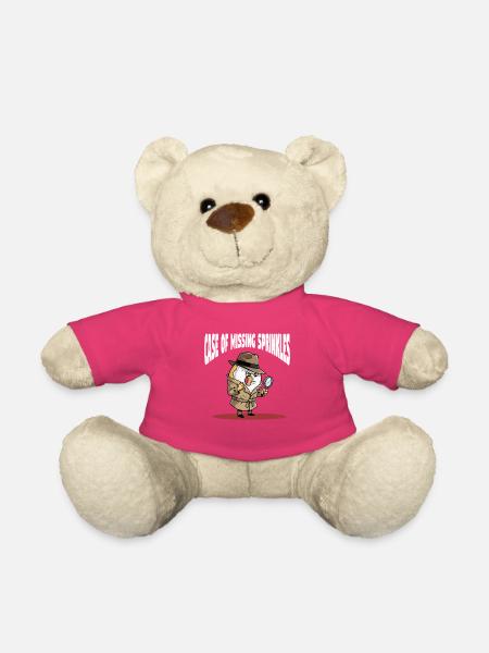 Lustige Donut Detektiv - Teddy - Pink