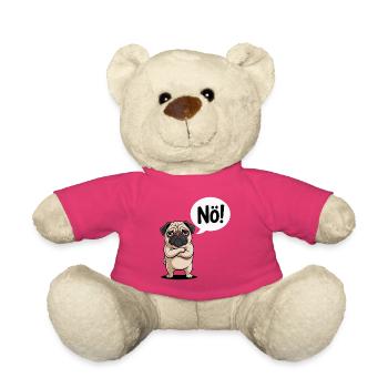 Nope Talking Carlin Comique Drôle - Nounours - rose - Devant