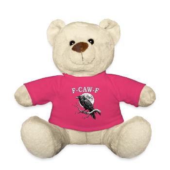 F-Caw-F Krähe Lustige Krähe FCAWF F Caw F - Teddy - Pink - Vorne