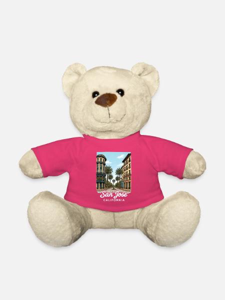San Jose Kalifornien - Teddy - Pink