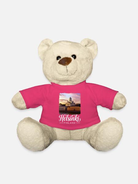 Helsinki Finland - Teddy - Pink