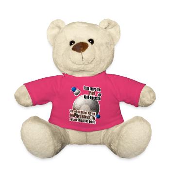 I am more the Pluto kind o' person - Teddy Bear - pink - Front