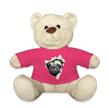 Mops - Teddy - Pink - Vorne