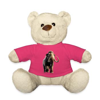 Mammut Wollhaarmammut Eiszeit Mammuts Süßes Mammut - Teddy - Pink - Vorne