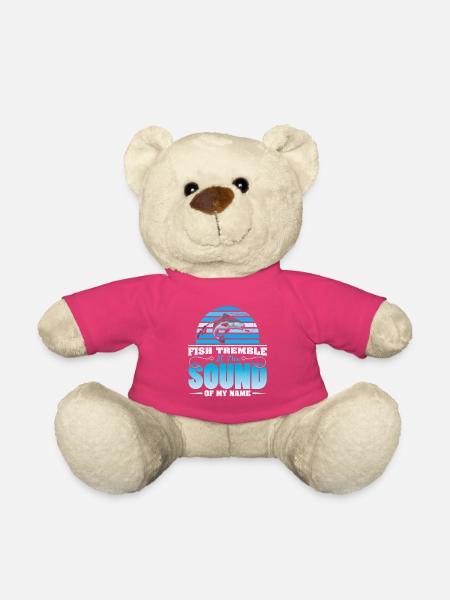 Angler Fischer Angeln Sportfischer - Teddy - Pink