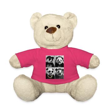 Panda - Teddy - Pink - Vorne