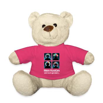 Costume is still being generated Cologne Carnival Carnival - Teddy Bear - pink - Front