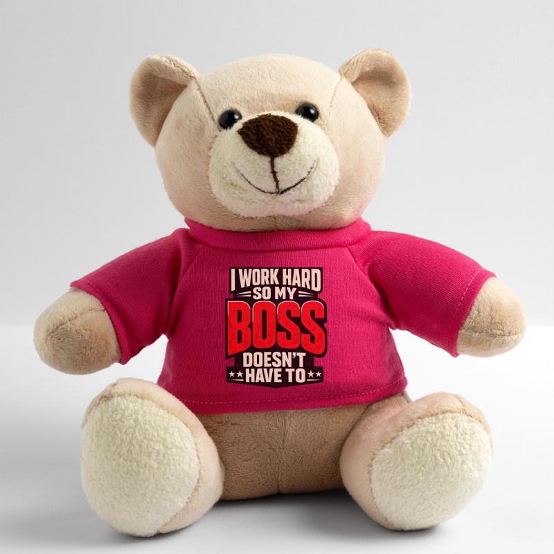 I work hard so my Chef doesn't have to Teddy