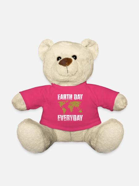 Earth Day Shirt - Teddy - Pink