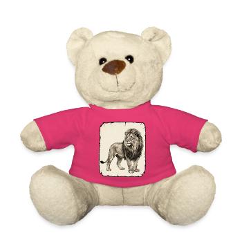 Lion Africa Reggae - Nounours - rose - Devant