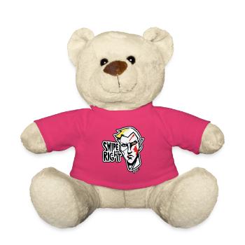 Graffiti-Held nach rechts wischen - Teddy - Pink - Vorne