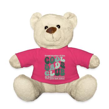 Cool Dads Club - Papa Vatertag Geschenk - Teddy - Pink - Vorne