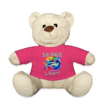 Chuchoteur de scinques à langue bleue - Nounours - rose - Devant