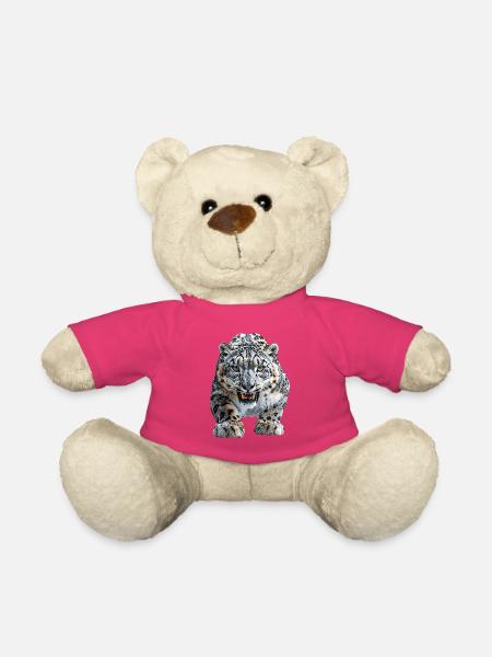 Schneeleopard - Teddy - Pink