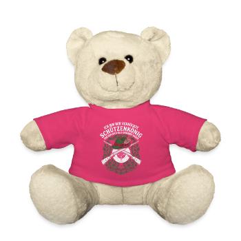 Verrückter Schützenkönig - Teddy - Pink - Vorne