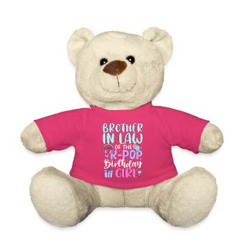 Beau-frère de la fille d’anniversaire de la K-Pop - Nounours - rose - Devant