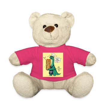 PfannenKönig Dino Pancake - Teddy - Pink - Vorne