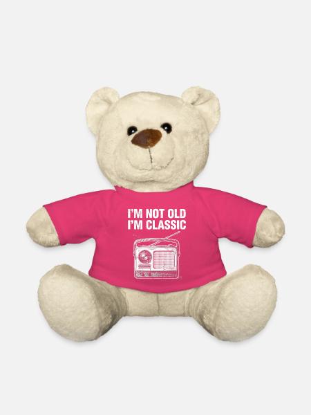 Not Old I'm Classic Radio - Teddy - Pink
