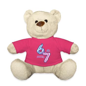 Candy Swirl 67 meme Neon Doodle - Teddy - Pink - Vorne