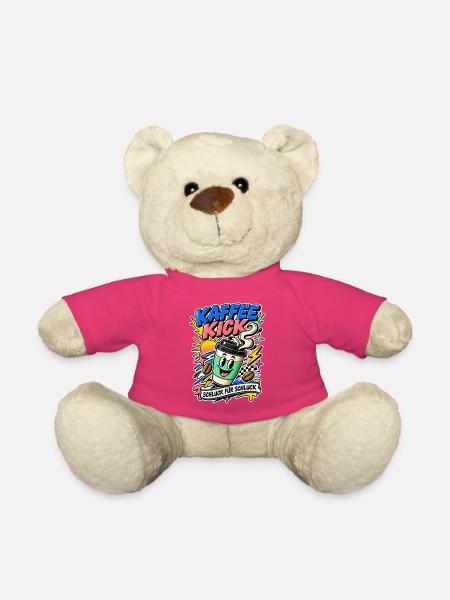 Kaffee Kick Schluck - Teddy - Pink