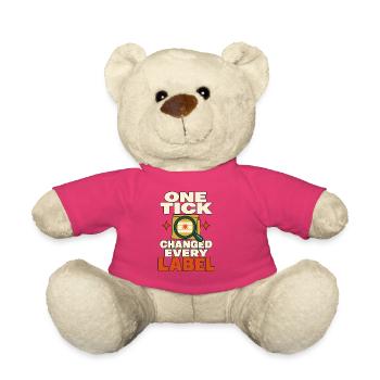 Alpha-gal-syndrom Alpha-gal-allergie Rotes Fleisch - Teddy - Pink - Vorne