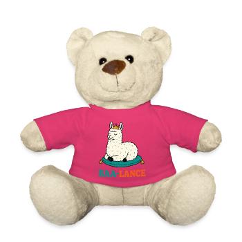 Baa-Lance – Königliches Lama in Balance - Teddy - Pink - Vorne