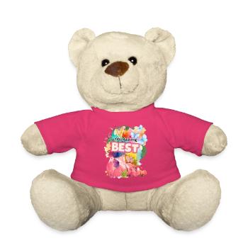 Beste Foxes im Farbenmeer - Teddy - Pink - Vorne