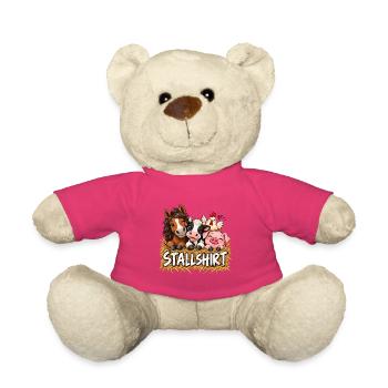 Bauernhof Tiere Landleben Stall Landwirtschaft - Teddy - Pink - Vorne