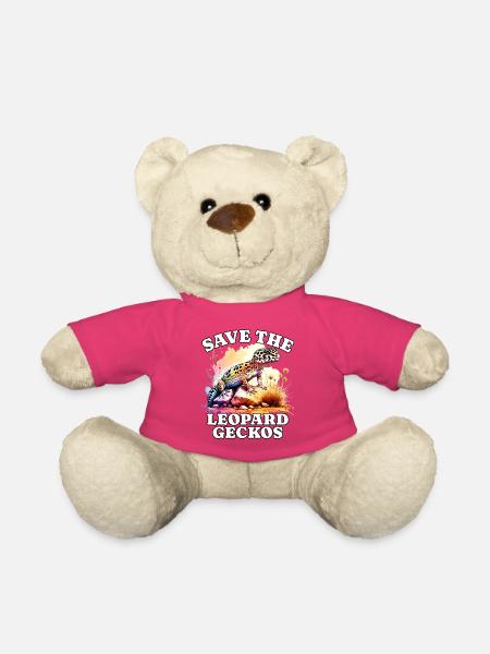 Save Leopardgecko - Teddy - Pink