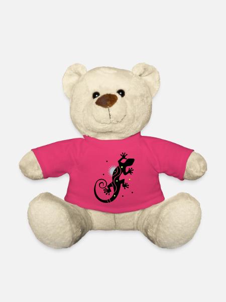 gecko - Nounours - rose