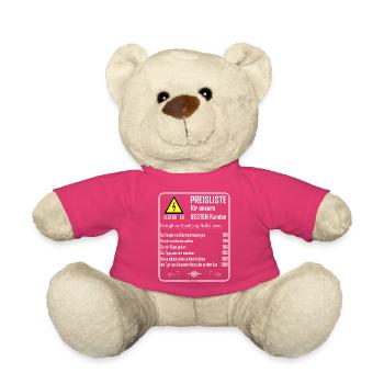 ElektriXer Preisliste (weiß) V2 - Teddy - Pink - Vorne