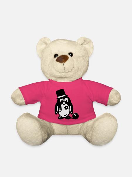 junggesellenabschied pinguin - Teddy - Pink
