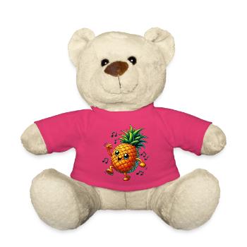 Musique de danses d'ananas - Nounours - rose - Devant