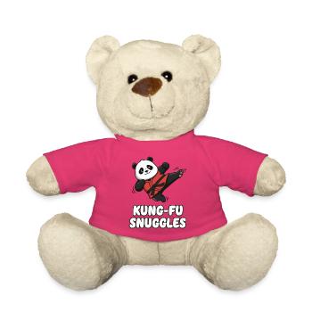 Câlins Kung Fu Panda - Nounours - rose - Devant