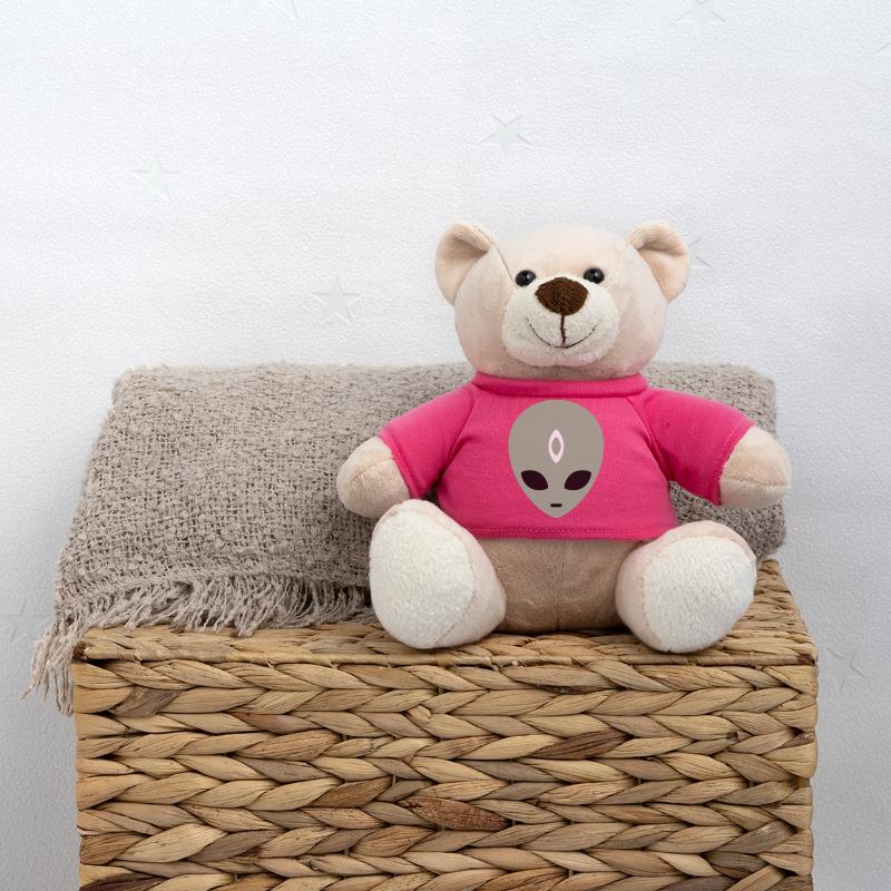 Alien Head Third Eye (three colours) Teddy Bear