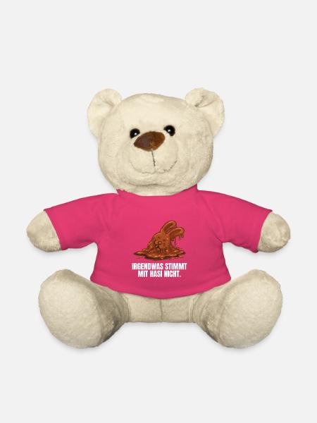 Schokoladenhase Ostern - Teddy - Pink