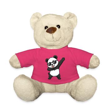 Dabbing Panda - Teddy - Pink - Vorne