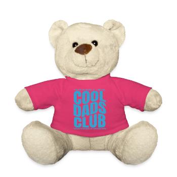 Club des papas cool - Cadeau de la fête des pères des papas - Nounours - rose - Devant