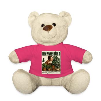 Meine Pflanzen hören zu, Menschen unterbrechen - Teddy - Pink - Vorne
