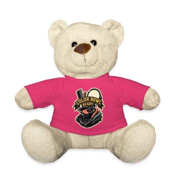 BOL DE COULEUR PRÊT - Nounours - rose - Devant