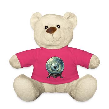 Das Spinnennetz in der Kristallkugel - Teddy - Pink - Vorne