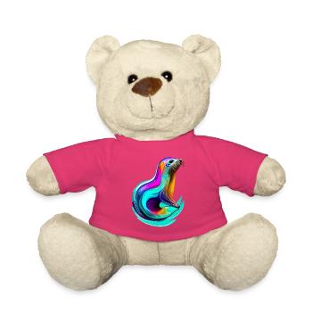 Seal - Teddy Bear - pink - Front