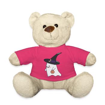 Sweet Ghost – Halloween Kawaii 🎃👻 - Nounours - rose - Devant
