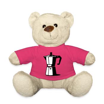 Espresso Kanne  - Teddy - Pink - Vorne