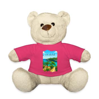 Cala Lombards - Majorque - Nounours - rose - Devant