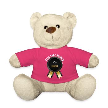 Gagne votre victoire – Prix du lauréat | Motivé par le succès - Nounours - rose - Devant