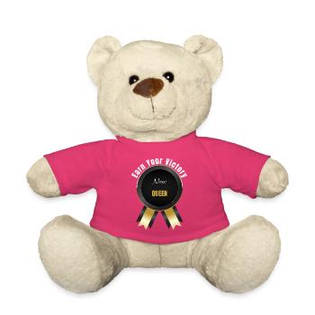 Gagnez votre victoire – Prix du Champion | Motivation Ba - Nounours - rose - Devant